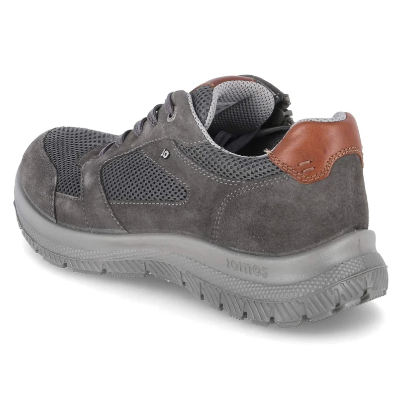 Halbschuhe Grau