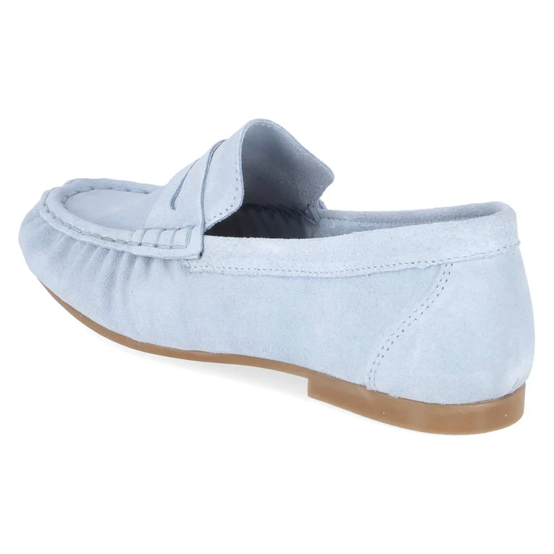 Mokassins Blau
