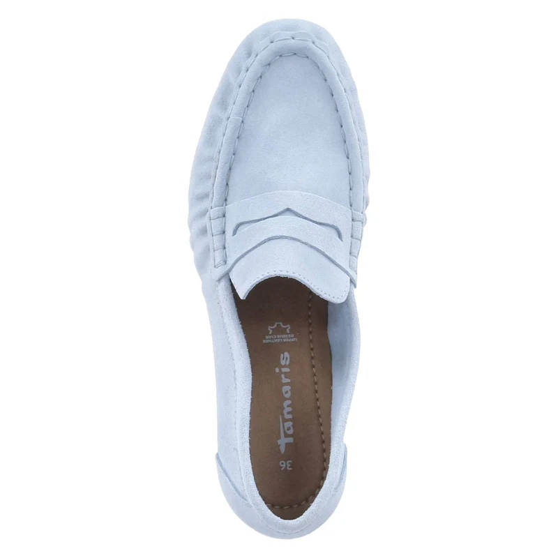 Mokassins Blau