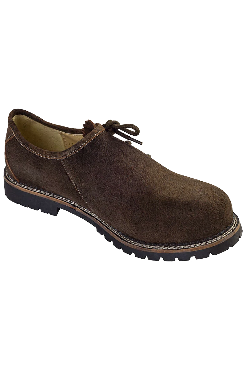 Herren Trachten Haferl-Schuh Wildleder