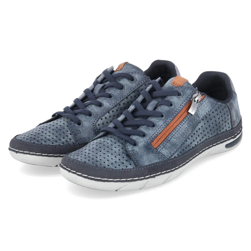 Halbschuhe Blau