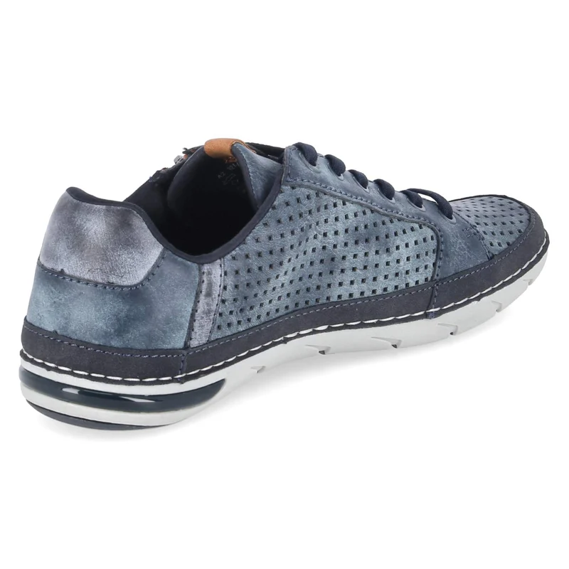 Halbschuhe Blau