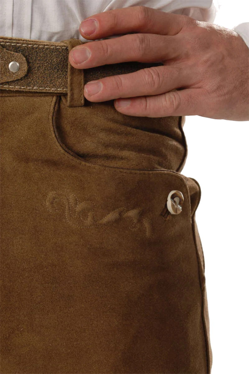Herren Lederhose Lang