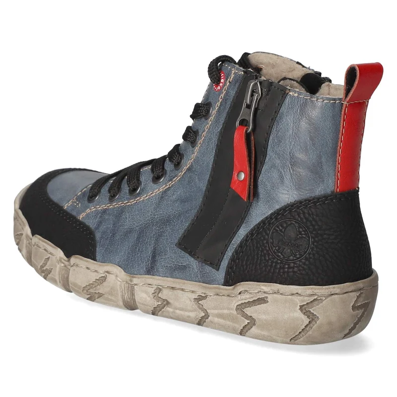 Schnürboots Blau
