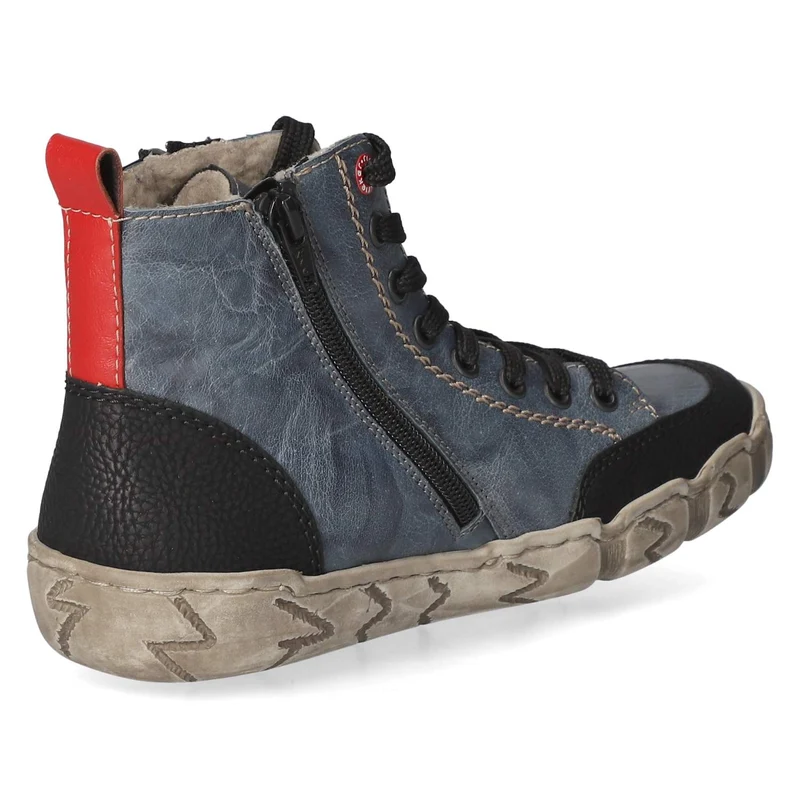Schnürboots Blau