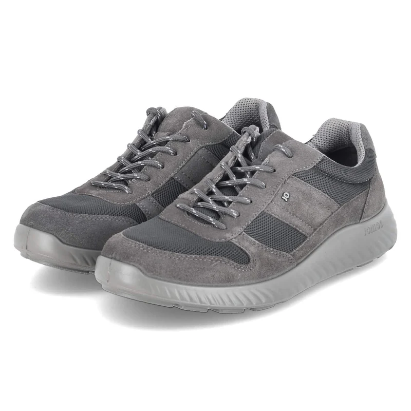 Halbschuhe Grau