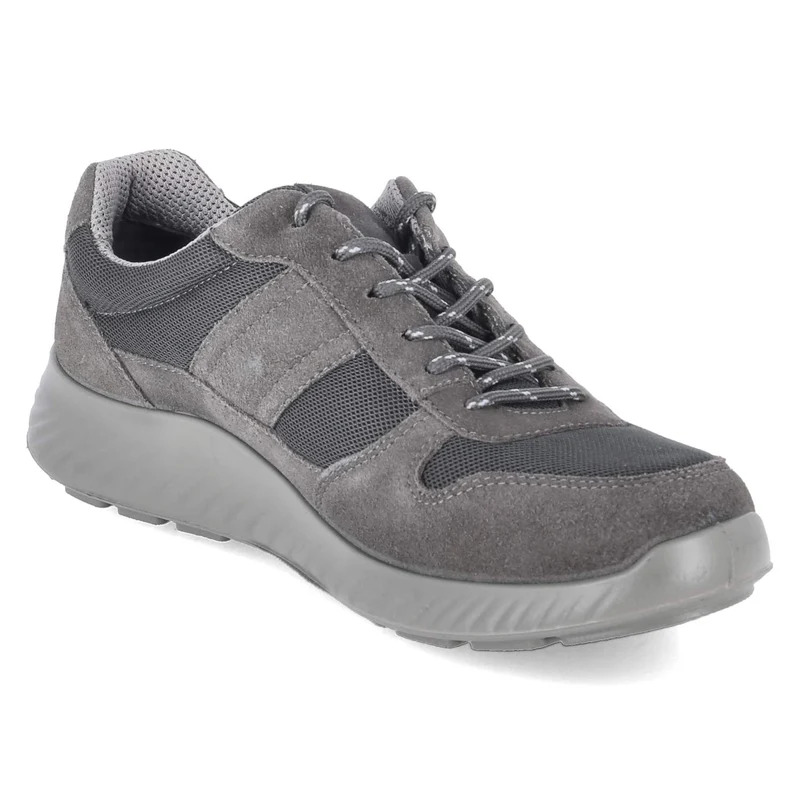 Halbschuhe Grau