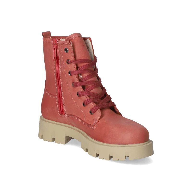 Winterstiefeletten Rot