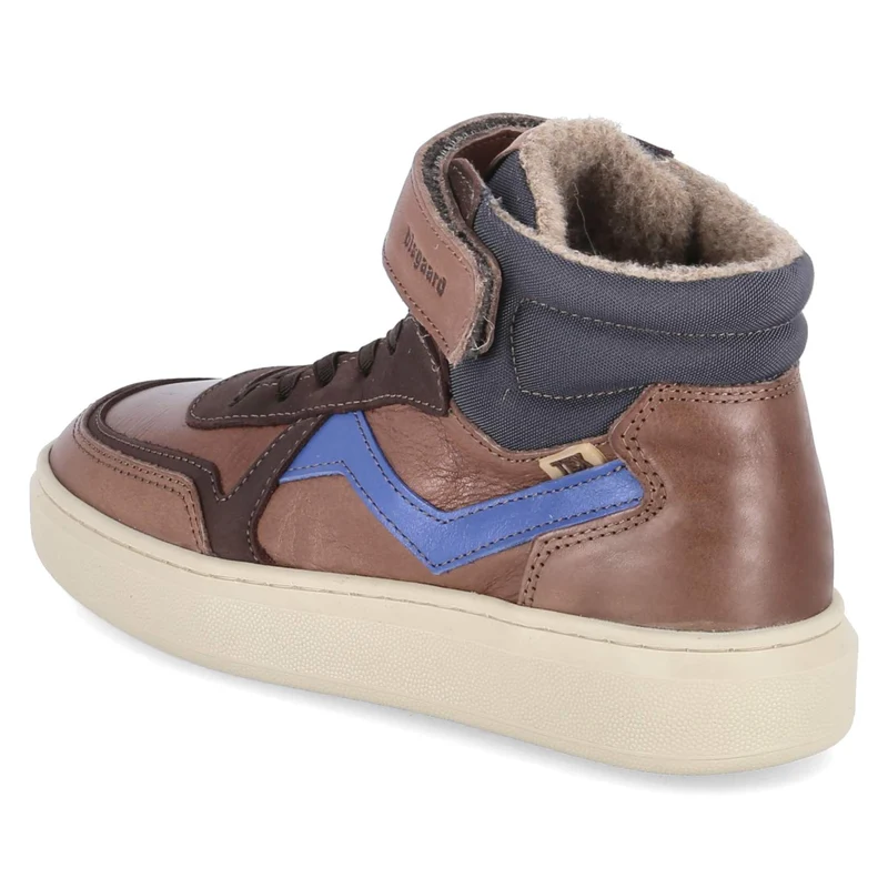 High Sneaker MIO TEX Braun