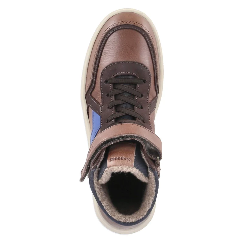 High Sneaker MIO TEX Braun