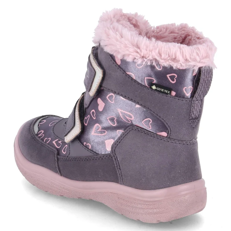 Winterstiefeletten CRYSTA Lila