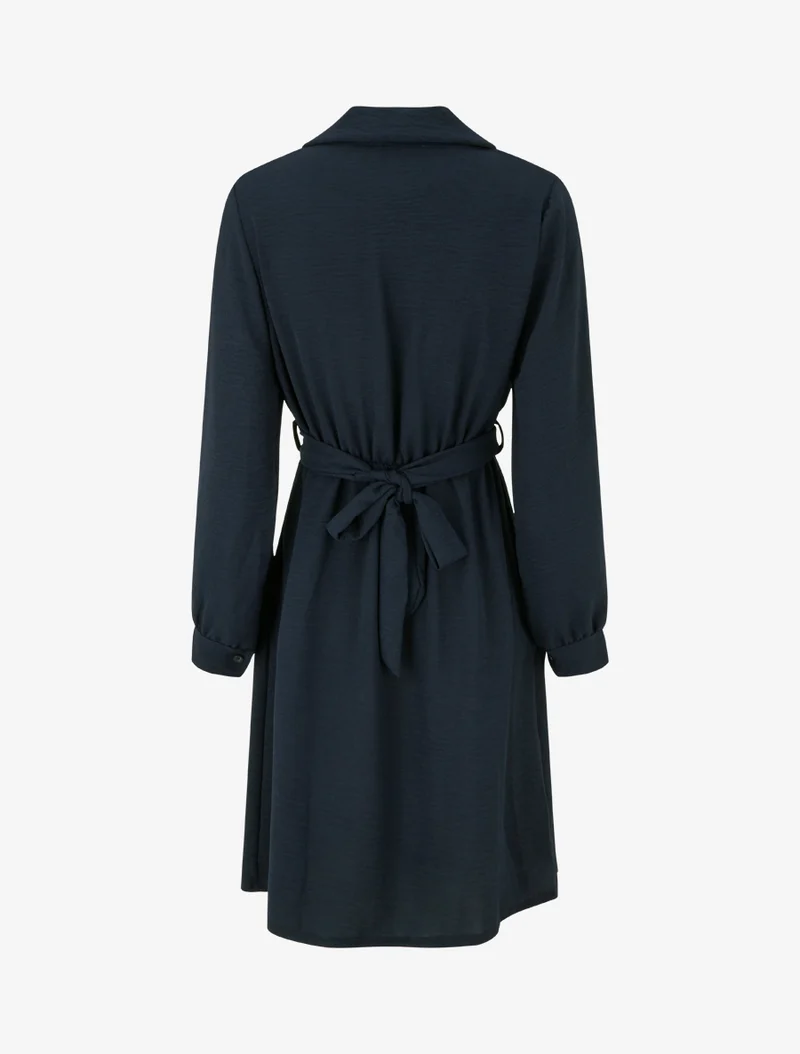 Wickelhemdkleid - Marine