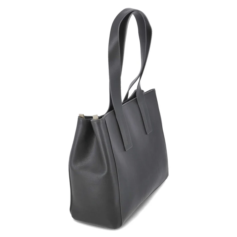 Schultertasche Grau