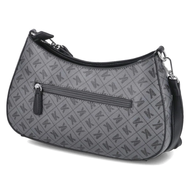 Schultertasche Grau