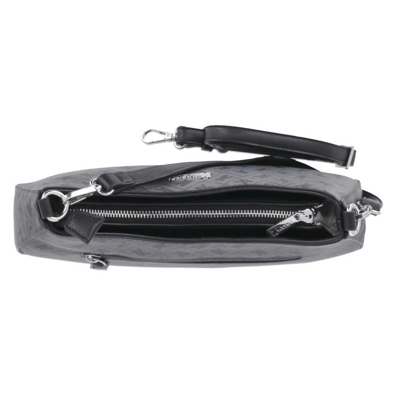 Schultertasche Grau