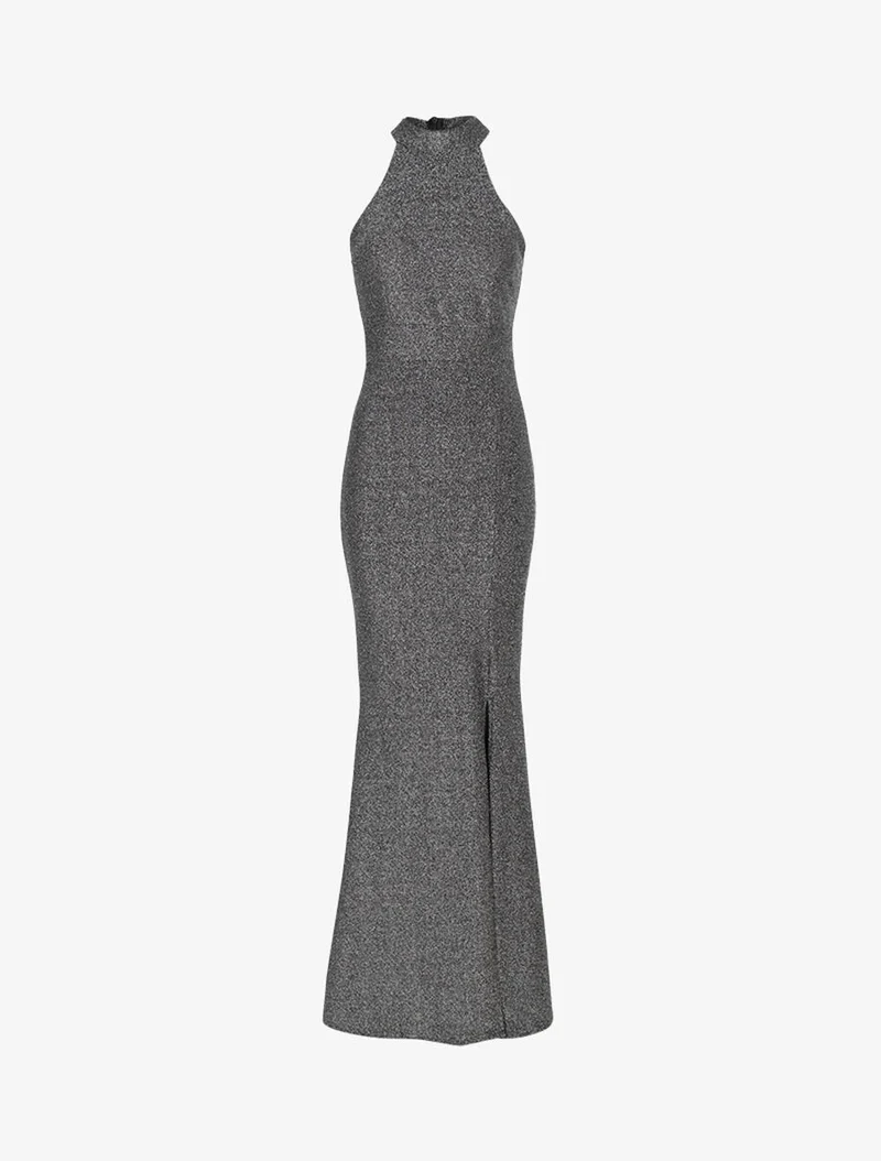 Glitzerndes Meerjungfrauenkleid mit amerikanischem Ausschnitt - Geld