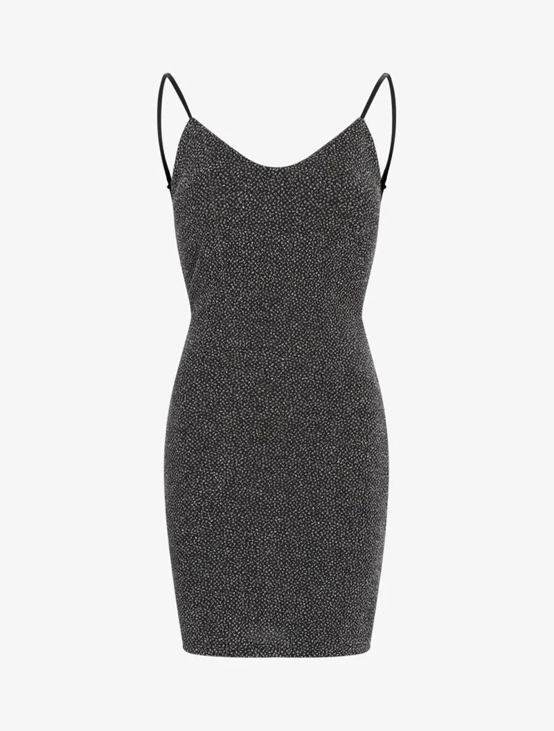 Rückenfreies irisierendes Kleid - Geld