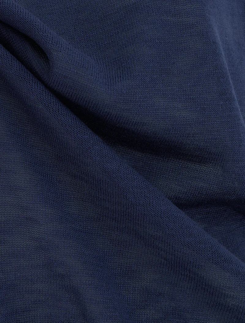 Mesh-Oberteil - Marine