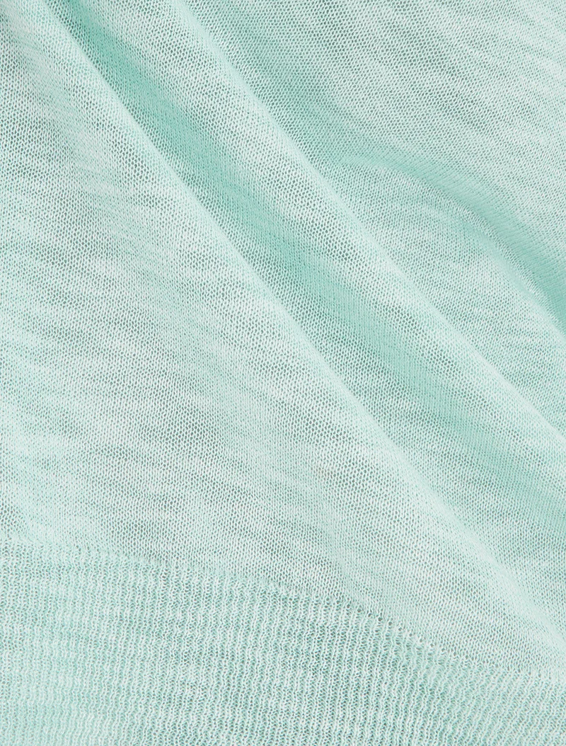 Mesh-Oberteil - Türkis