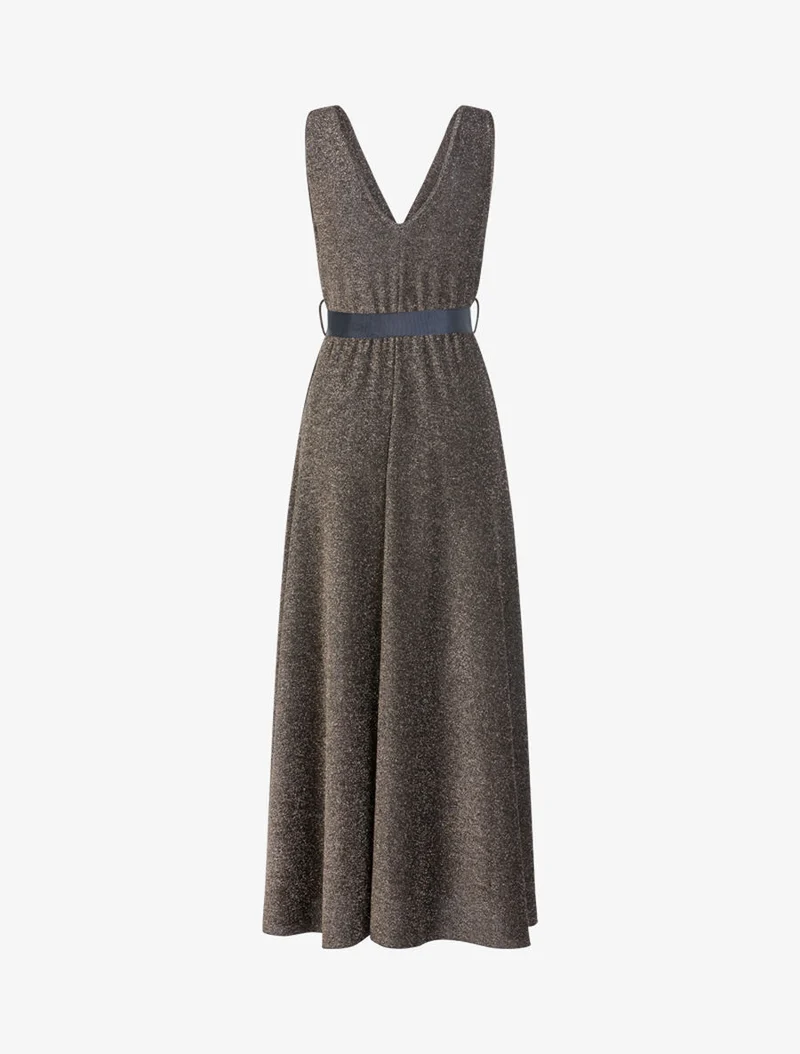 Paillettiertes langes Kleid - Oder