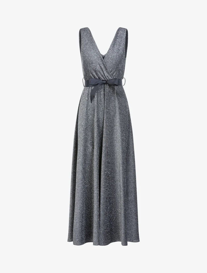 Paillettiertes langes Kleid - Geld