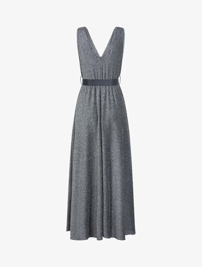 Paillettiertes langes Kleid - Geld