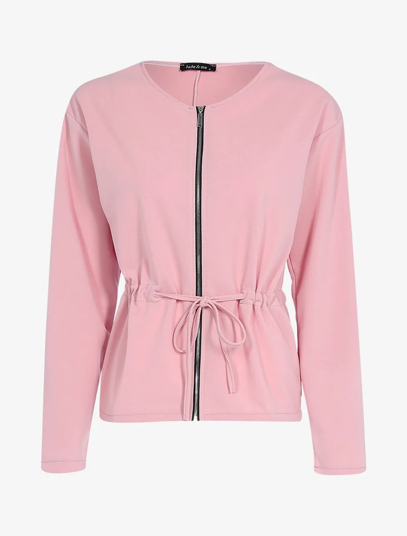 Oberteil mit verstellbarer Taille - Rose