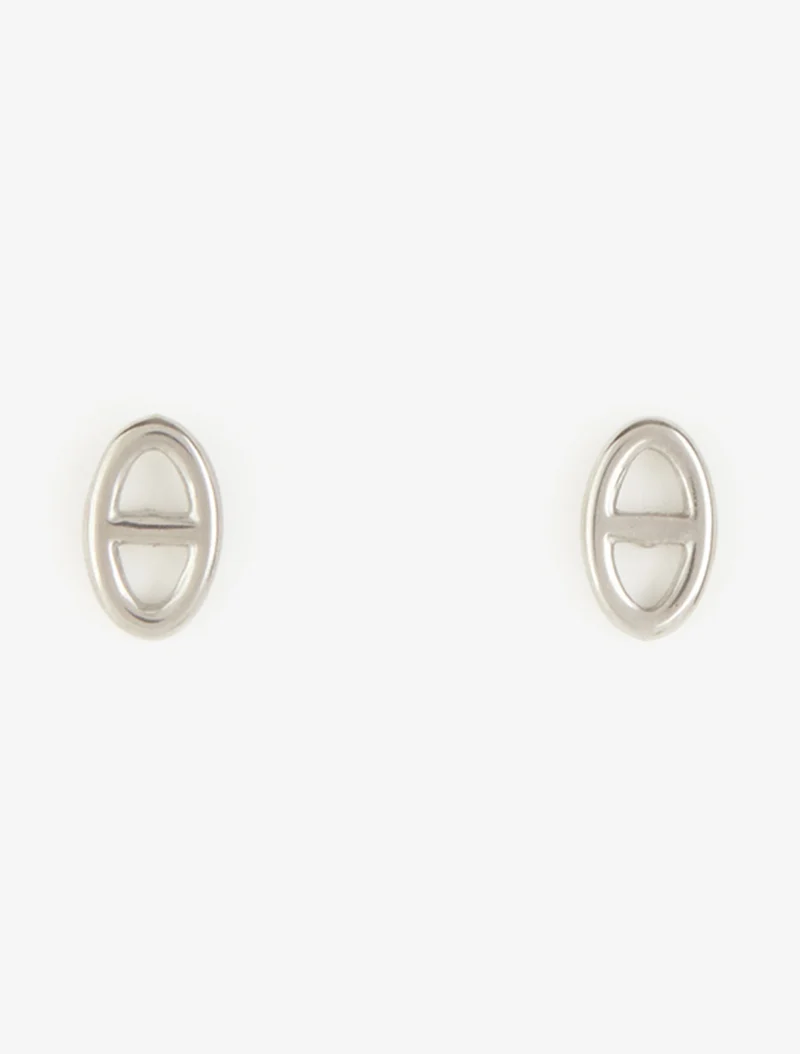 Ohrstecker im Ankerketten-Design - Geld