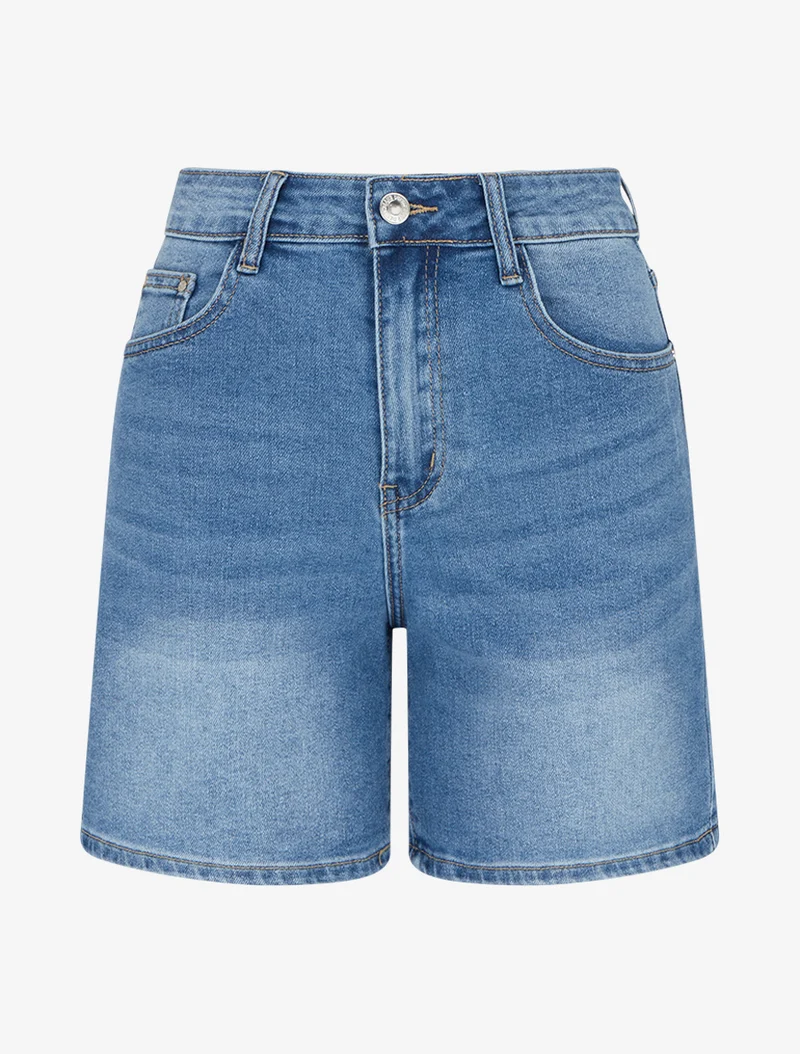 Jeansshorts - Blau