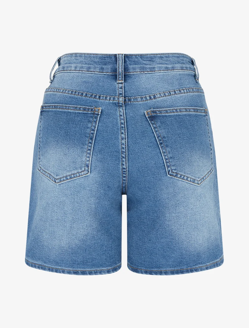 Jeansshorts - Blau