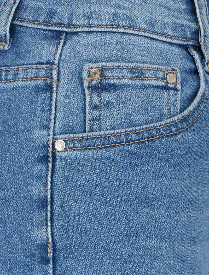 Jeansshorts - Blau