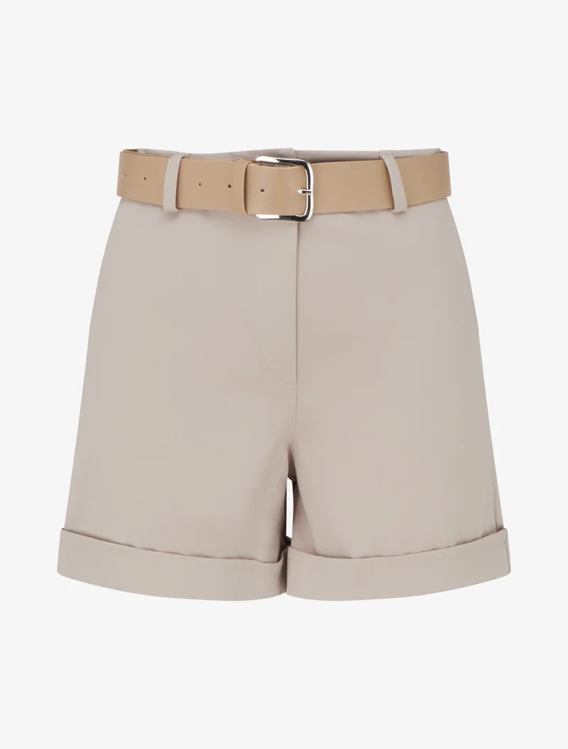 Gürtelshort mit Umschlag - Maulwurf