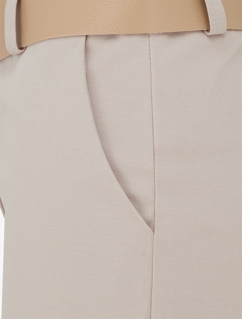 Gürtelshort mit Umschlag - Maulwurf