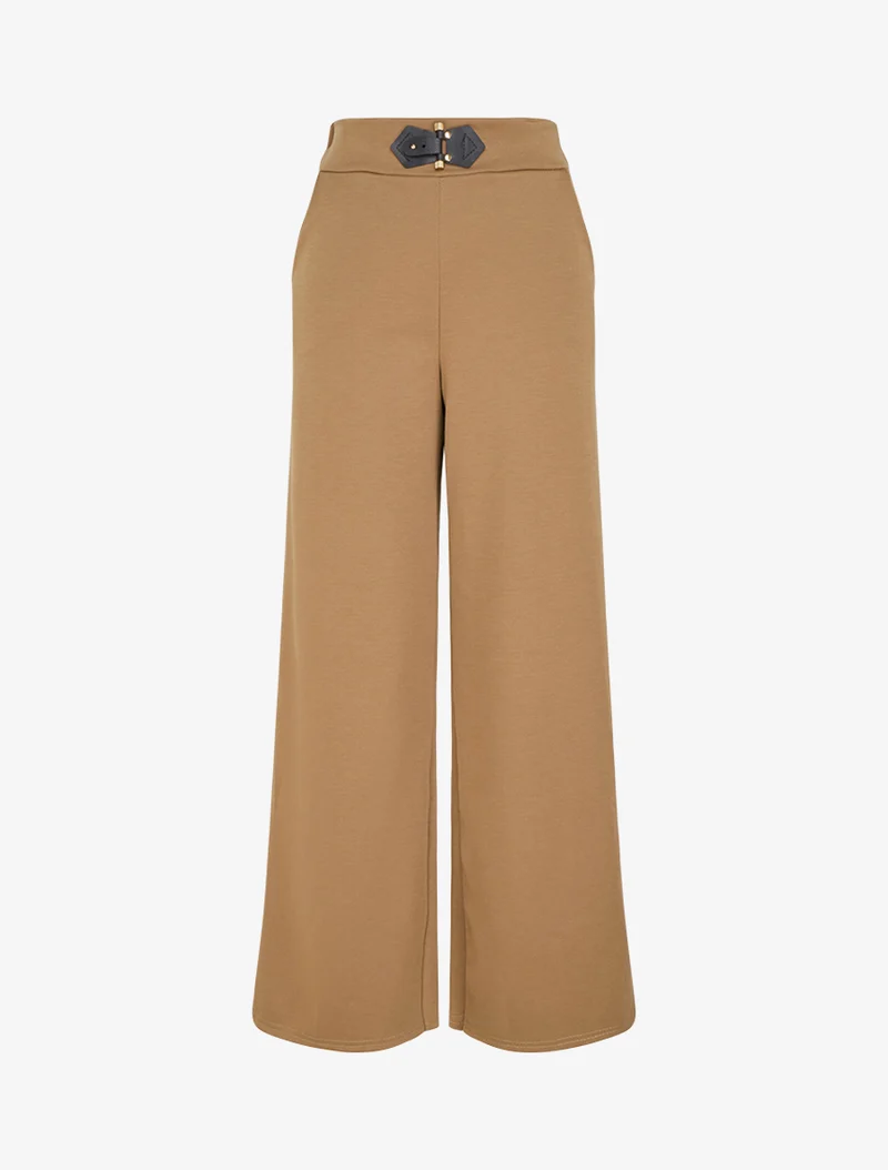 Stylisierte Einsatzhose - Kamel