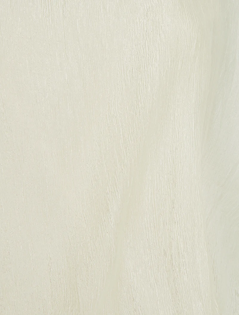 Top aus strukturiertem Stoff - Beige