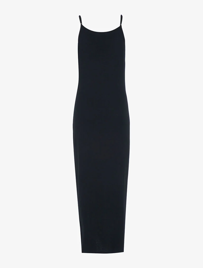 Wickelkleid - schwarz