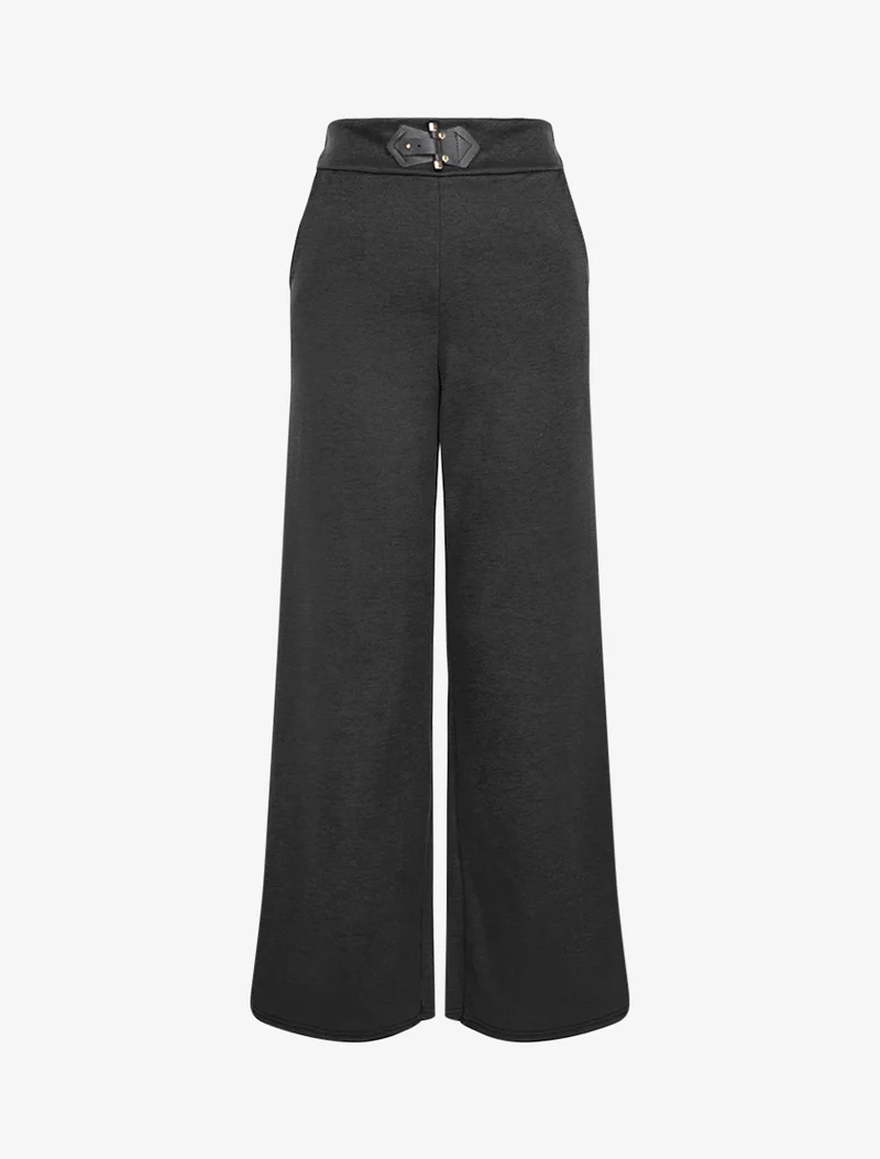 Stylisierte Einsatzhose - Schwarz