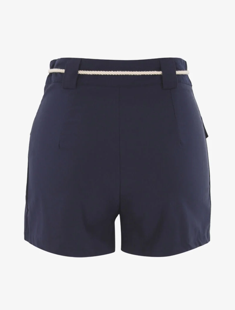Shorts mit aufgesetzten Taschen - Marine