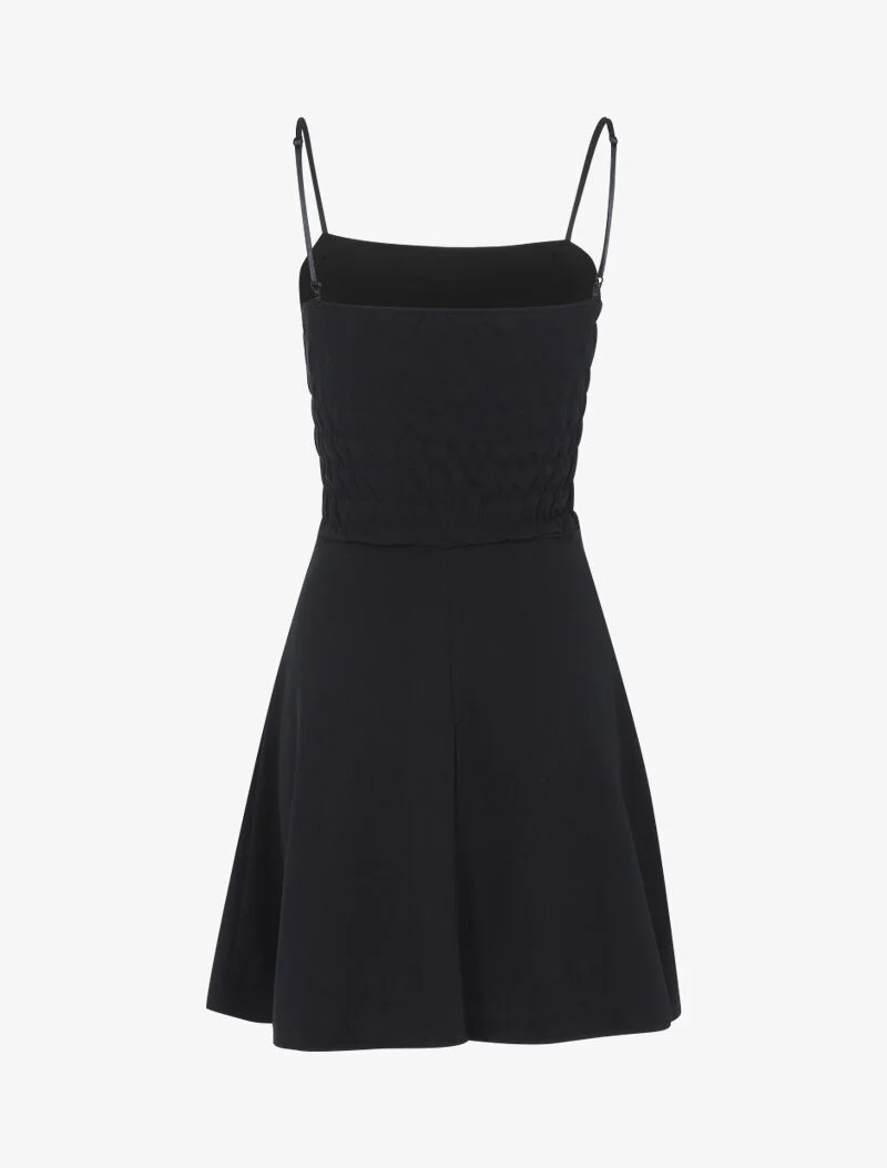 Skaterkleid mit maritimen Details. - schwarz