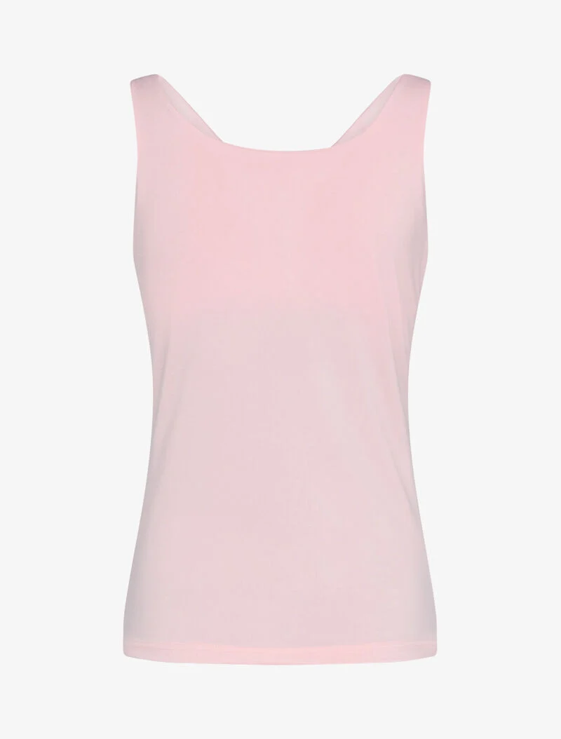 Cowl-Neck-Tanktop - Rose