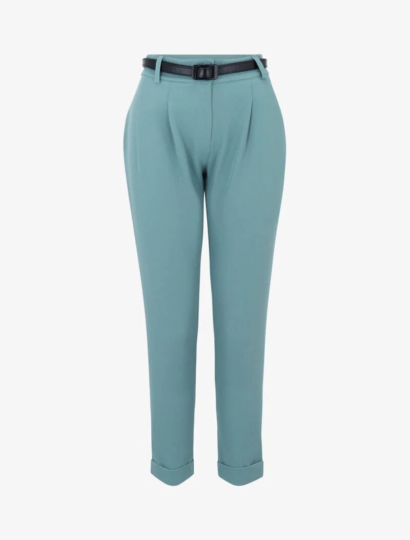 7/8 Karottenhose - Türkis