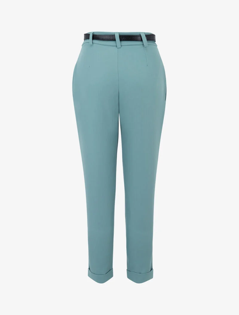 7/8 Karottenhose - Türkis