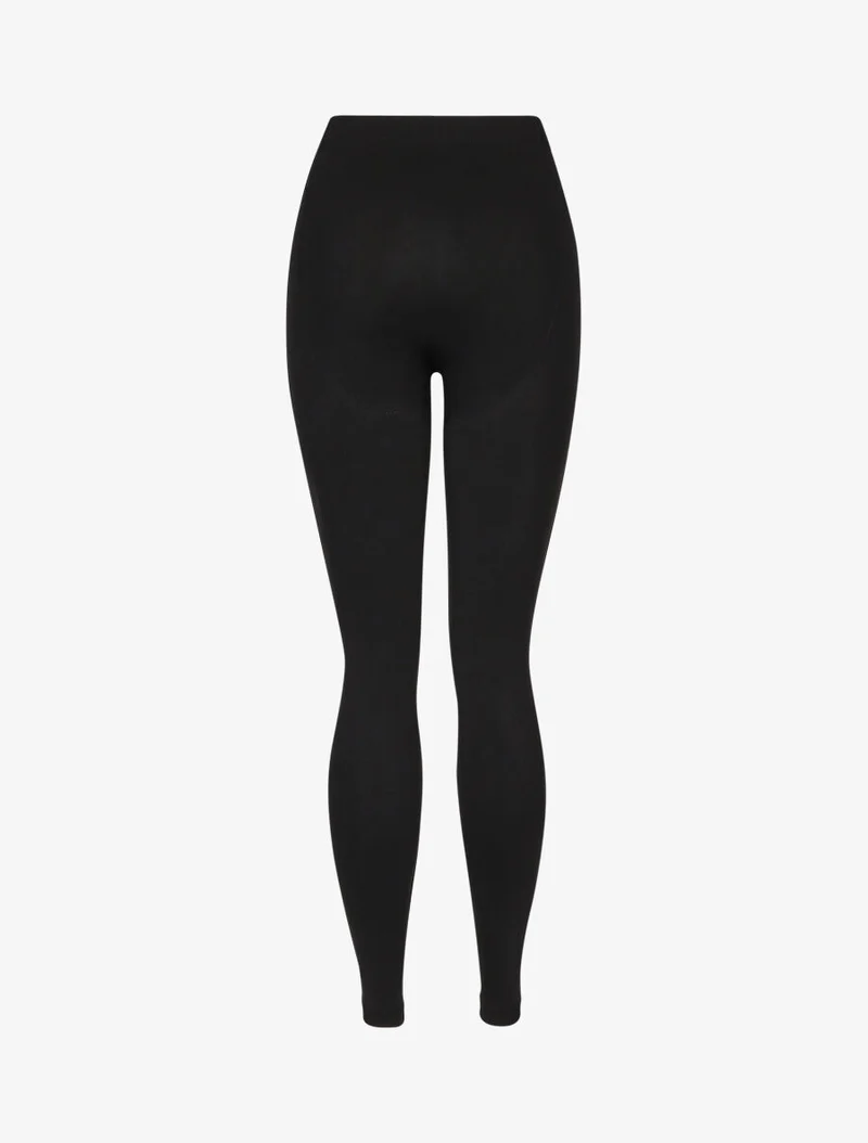 Einfarbige Leggings 1200 Denier - Schwarz