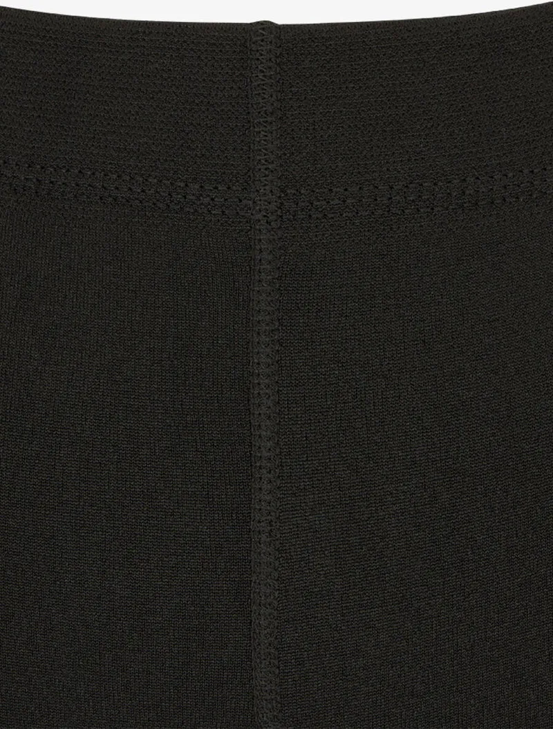 Einfarbige Leggings 1200 Denier - Schwarz