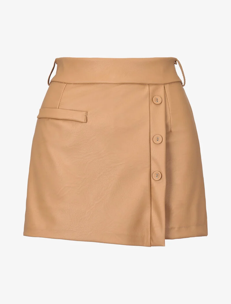 Shorts in Trompe-l'œil-Optik - Kamel