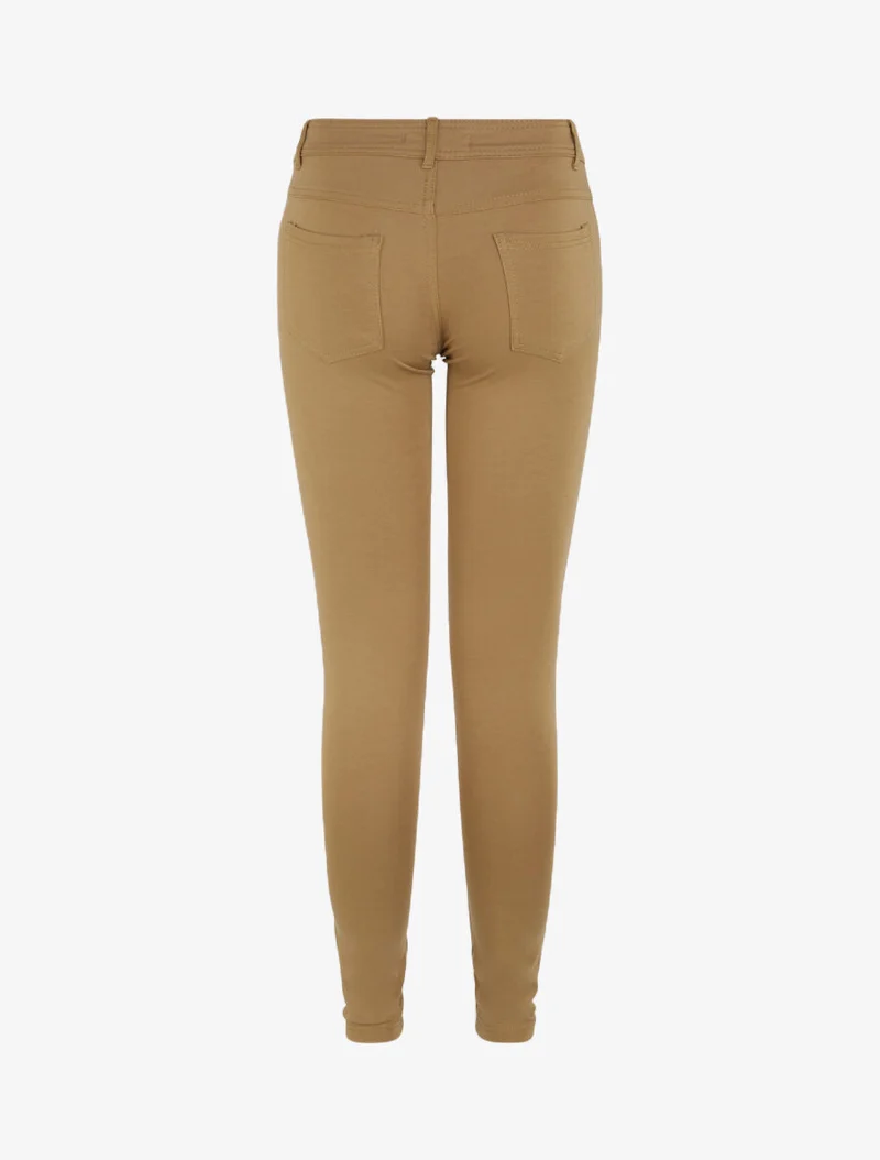 Ultra-skinny einfarbige Hose - Maulwurf