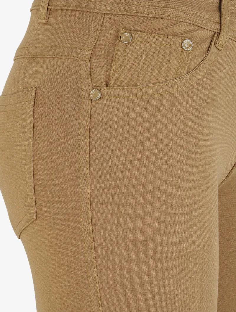 Ultra-skinny einfarbige Hose - Maulwurf