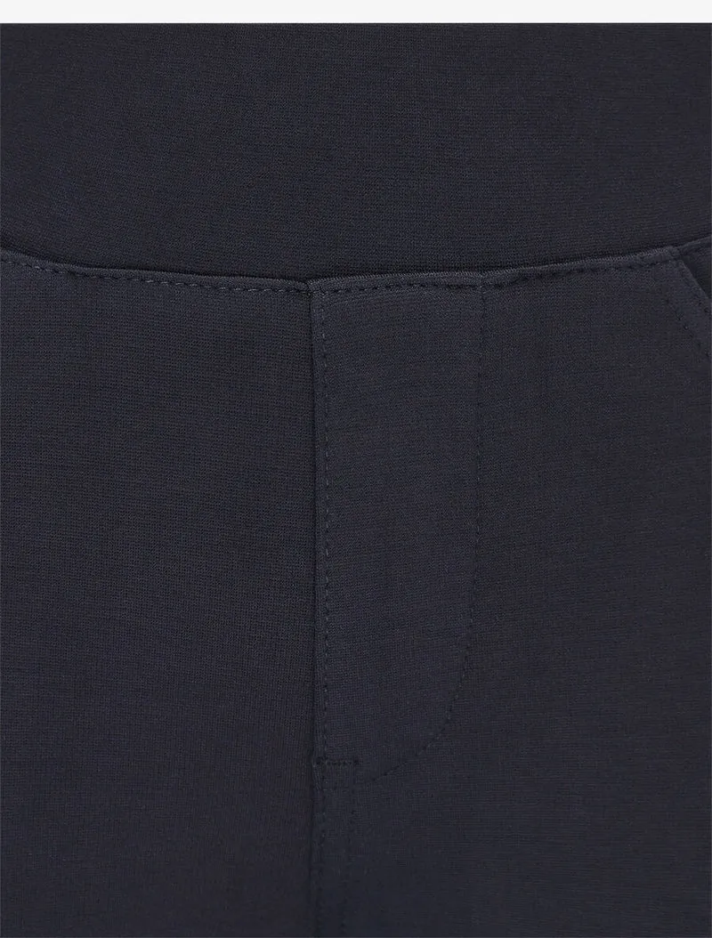 Unifarbener Jegging, Standardgröße, schmaler Schnitt - Marine