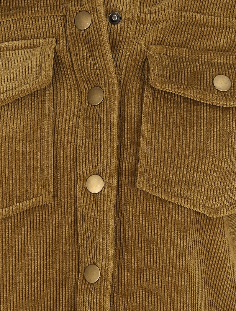 Cordhemdjacke - Kaki