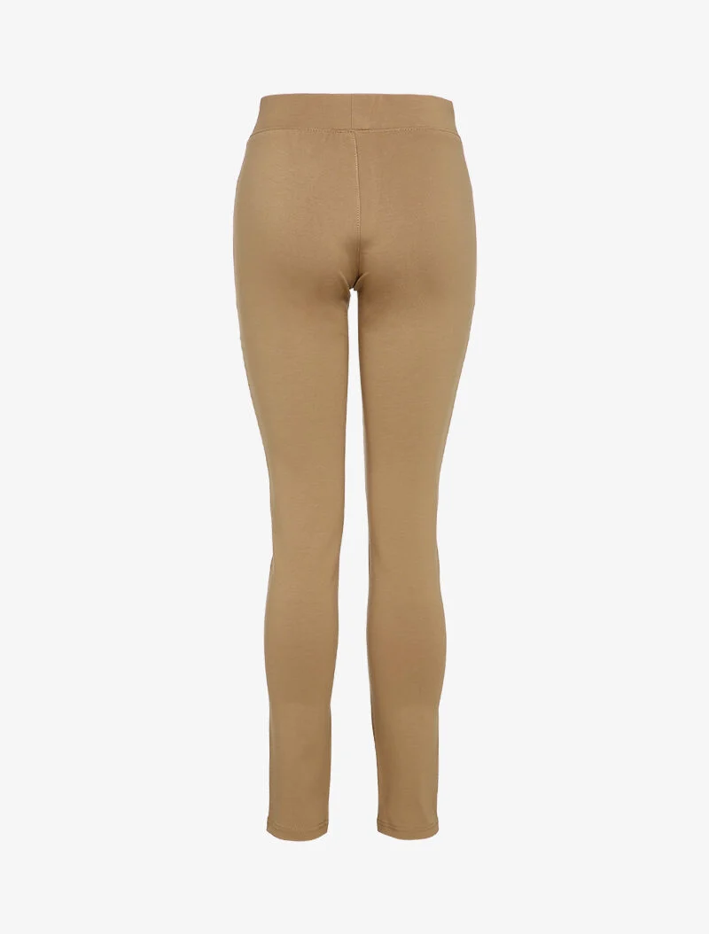 Stylisierte Schenkel-Leggings - Maulwurf